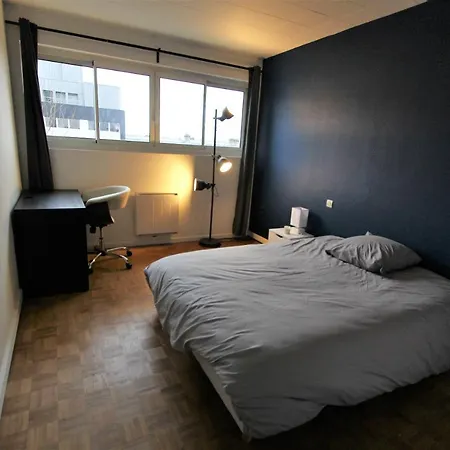 招待所 Grande Chambre Privee Aux Pieds Des Transports